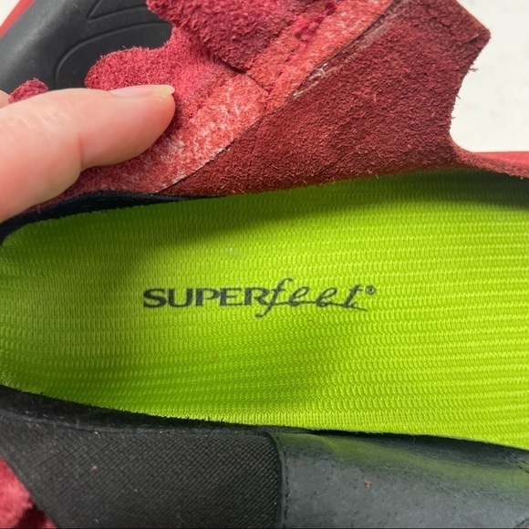 Loints of Holland Mary Jane Heels with Superfeet Insoles – Size 38 Burgundy - Picture 10 of 11